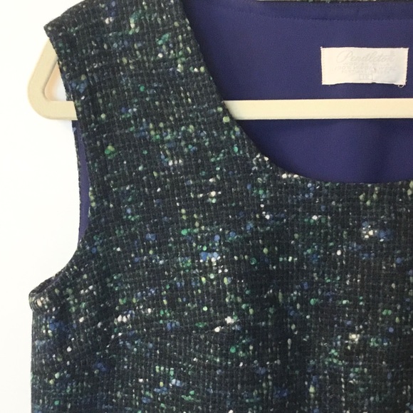 Vintage Pendleton Tweed Shell Tank - 12 - Picture 2 of 5